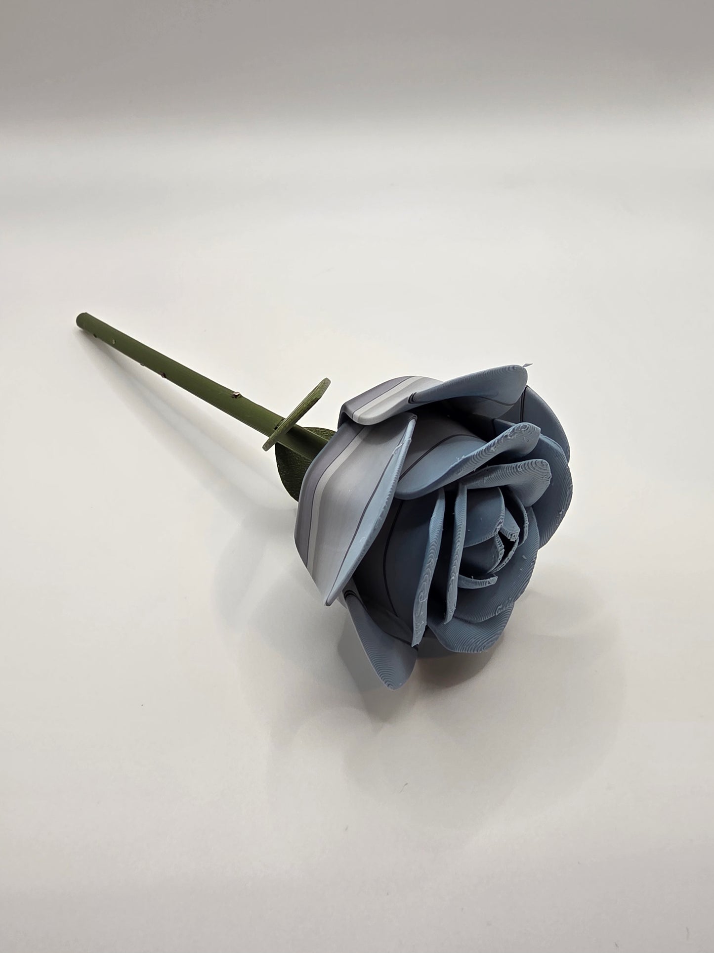3D Printed Rose - A Flush Object, Multi Colors