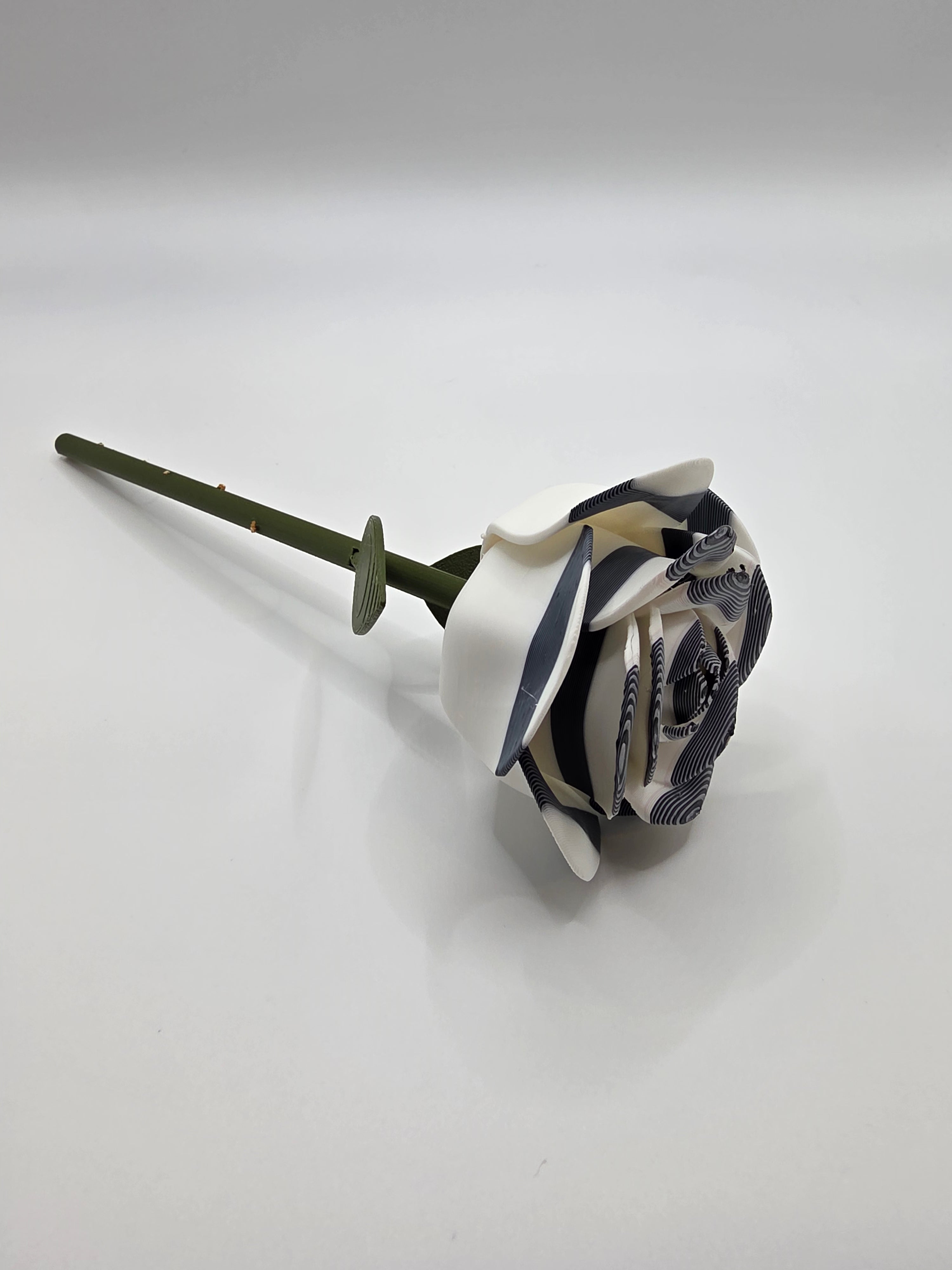 3D Printed Rose - A Flush Object, Multi Colors