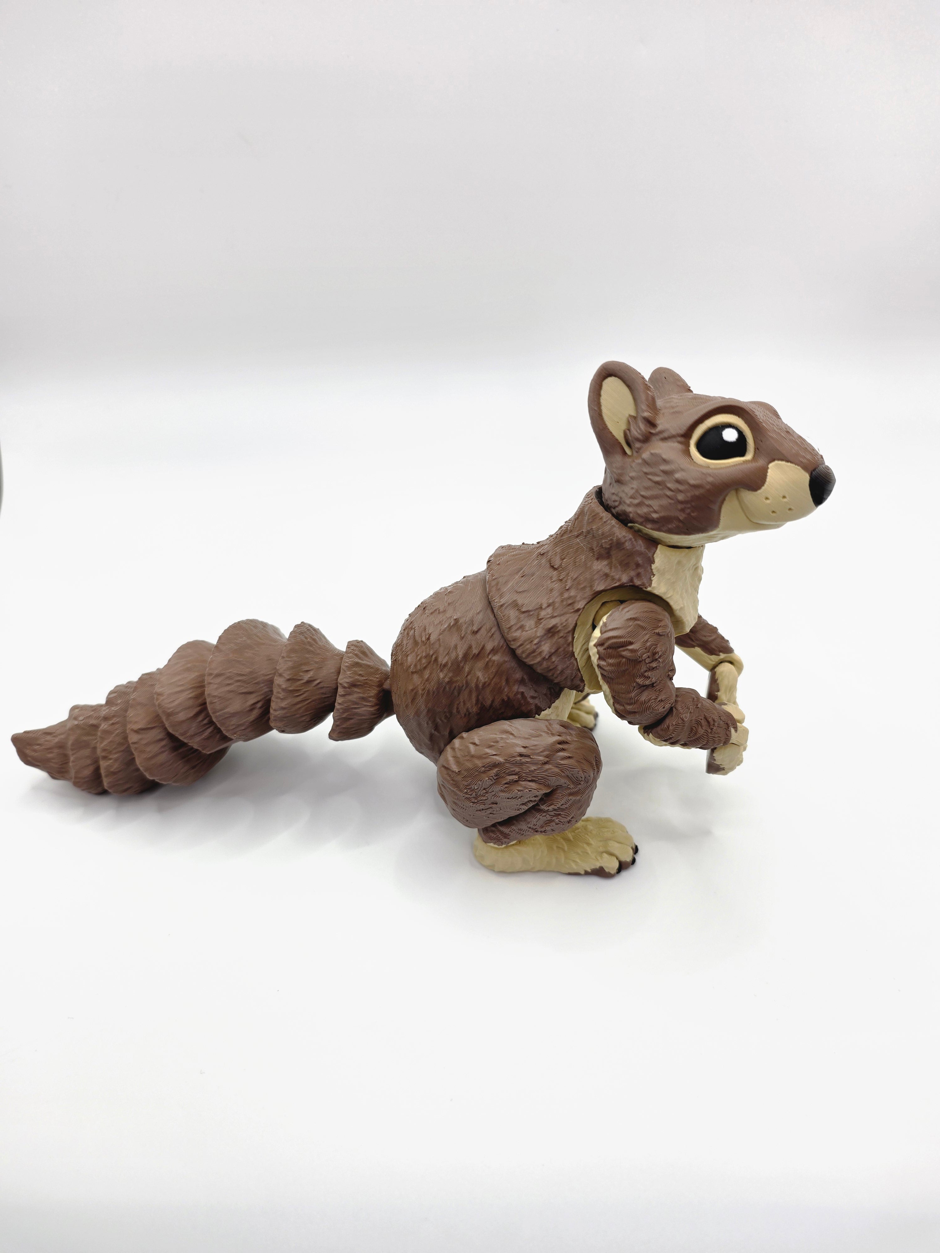 Squirrel - Articulated Flexi Woodline Animal