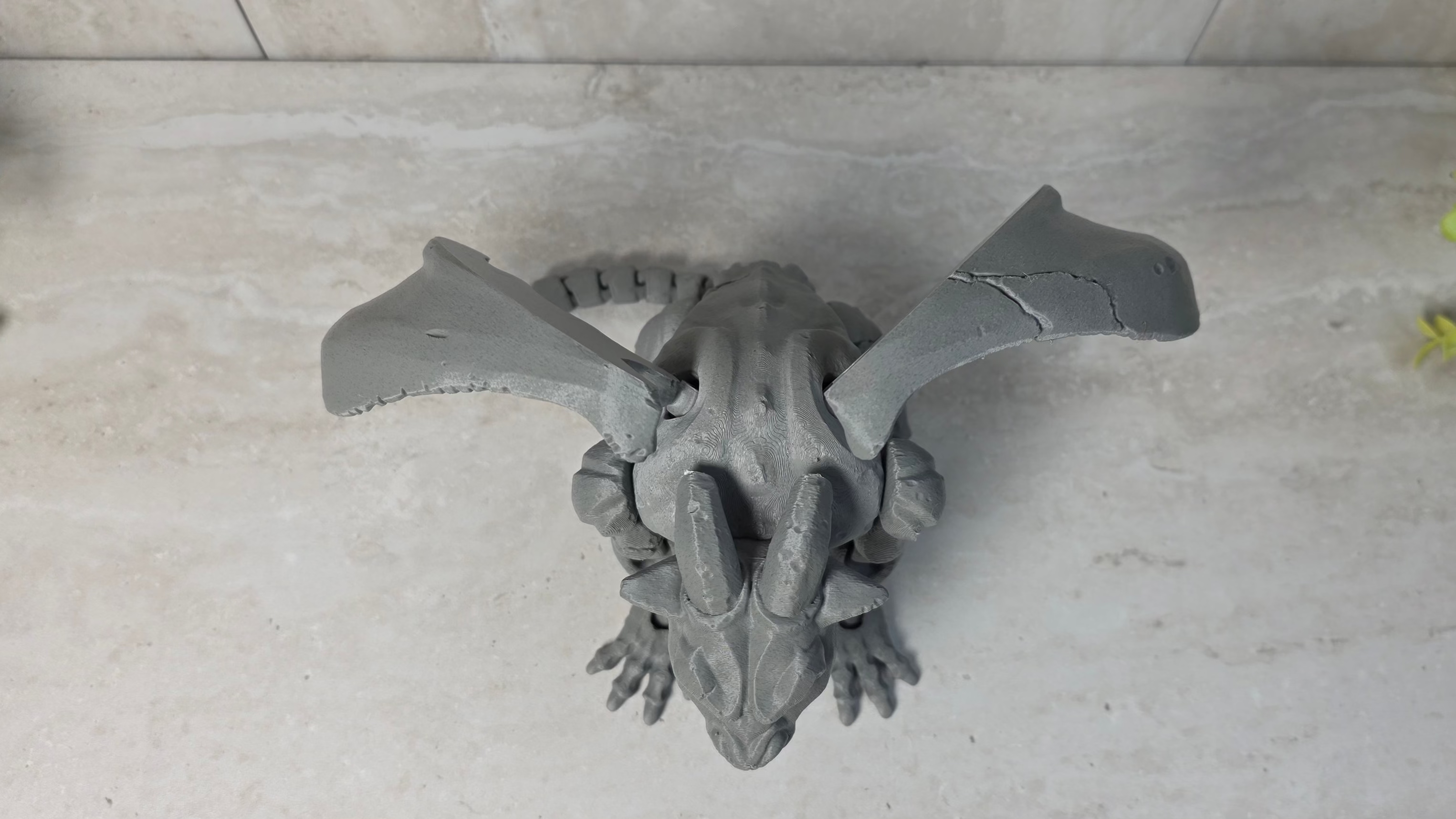 Gargoyle Statue - 3D Printed - Articulated