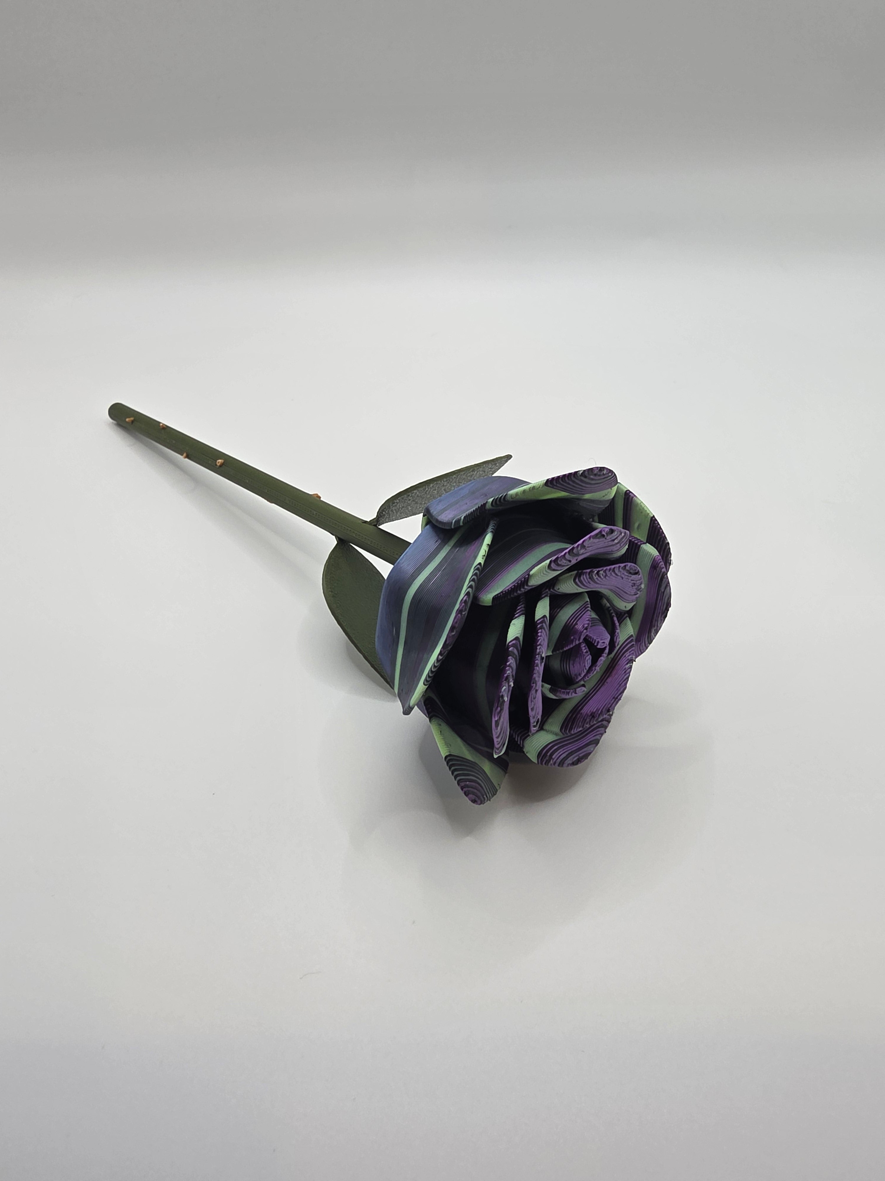 3D Printed Rose - A Flush Object, Multi Colors