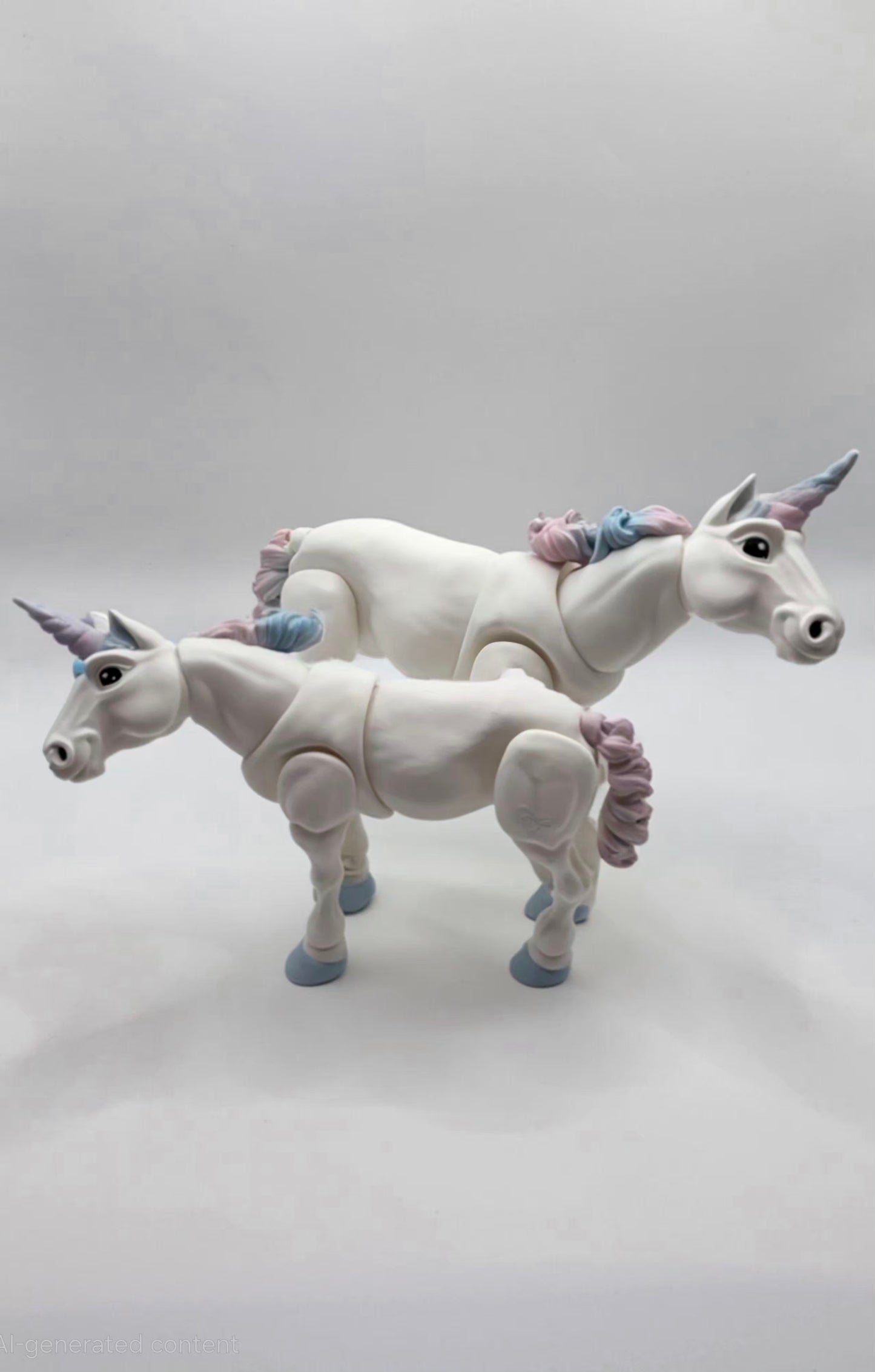 Unicorn Articulated Flexi Mythical Animal